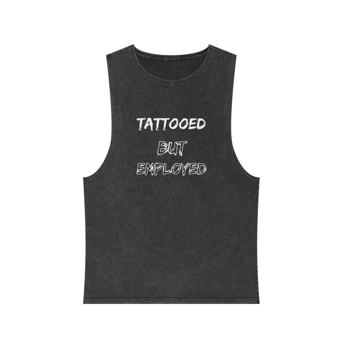 Kranker Tattooed Stonewash Tank