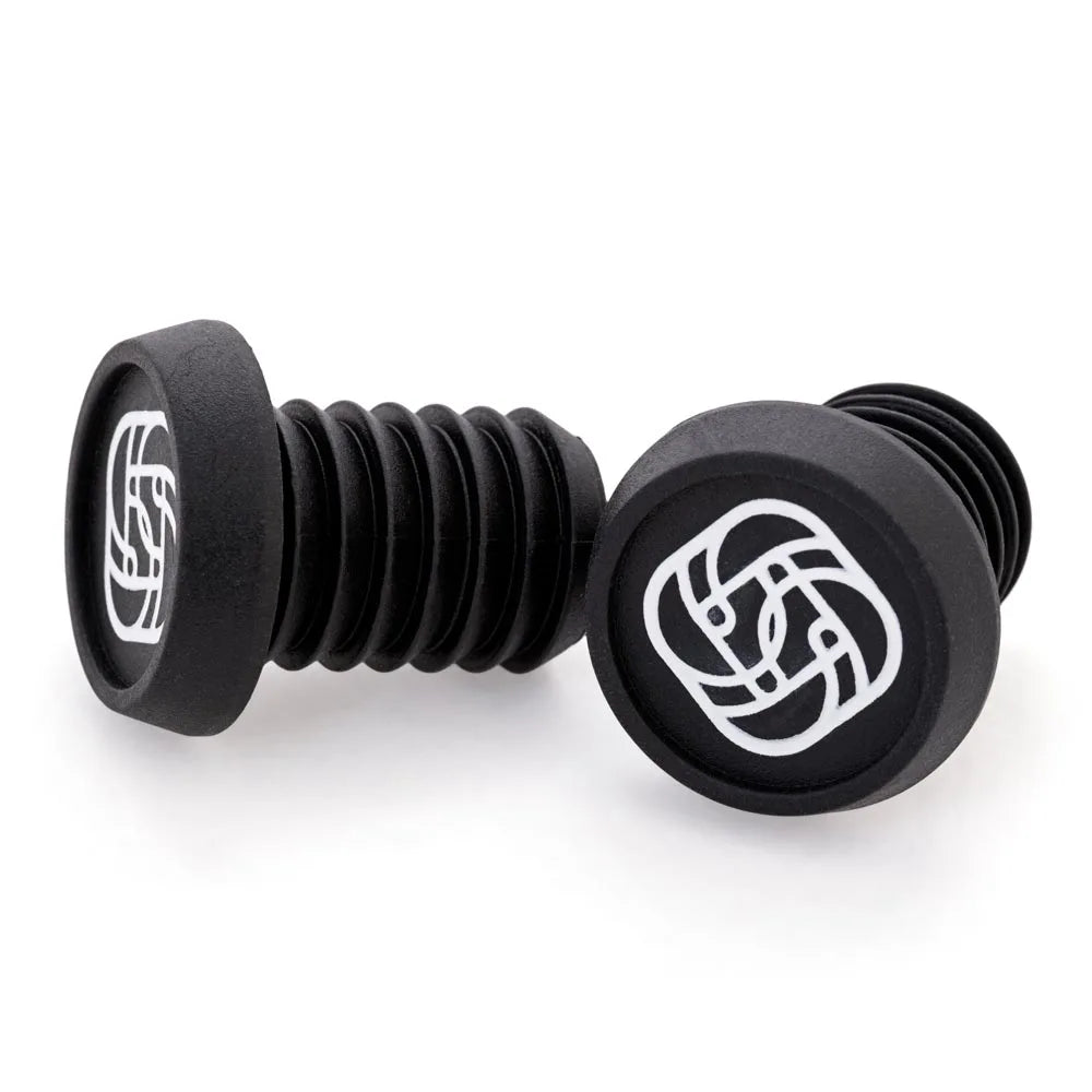 Gusset BMX Push-In Plugs Black