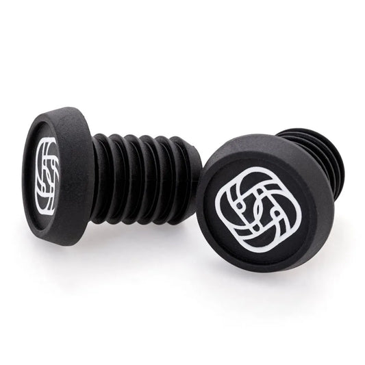 Gusset BMX Push-In Plugs Black